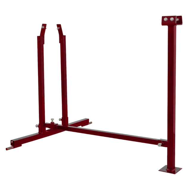 Order a For use with the Titan Pro 6 and 7 Ton Splitters (sold separately) this easy-to-use stand brings your log splitter to waist height and makes the task of log splitting an easier operation without the need to be bending over or crouching down to floor level.
